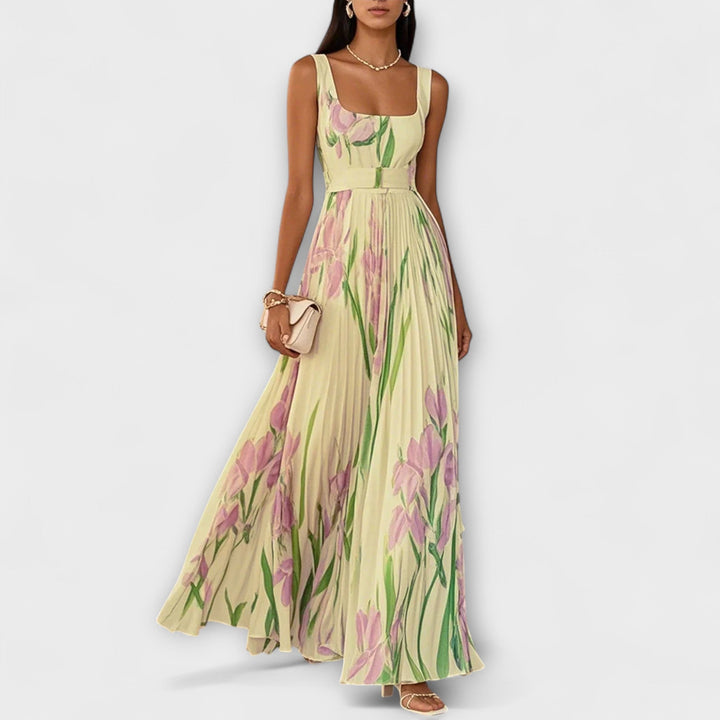 Violet | Floral Chiffon Prom Dress for Every Occasion
