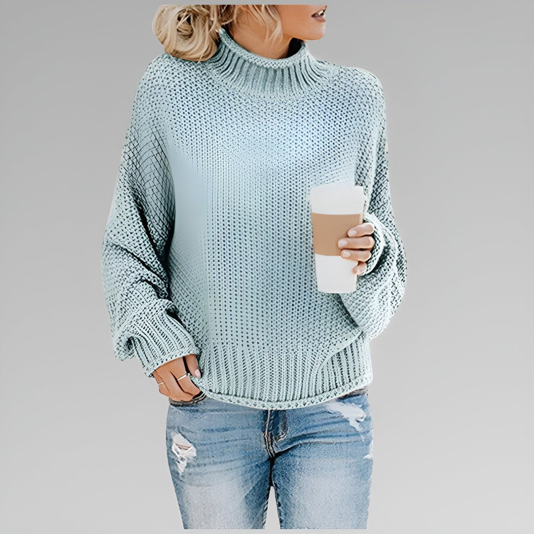 Amy - Contemporary and Warm Roll Neck Sweater
