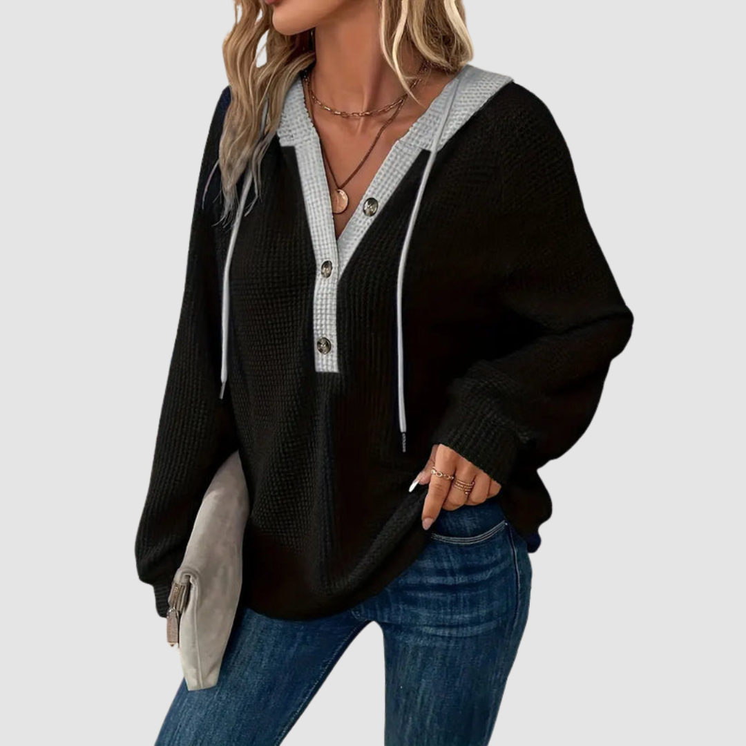 Trish™ Premium Knitted Long Sleeve Hoodie