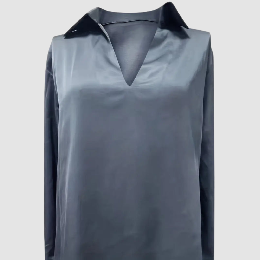 Astrid™ Elegant Satin Blouse