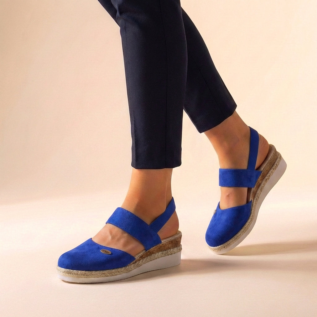 Soleil | Women's Comfort Fit Orthopedic Espadrille Platform Sandals