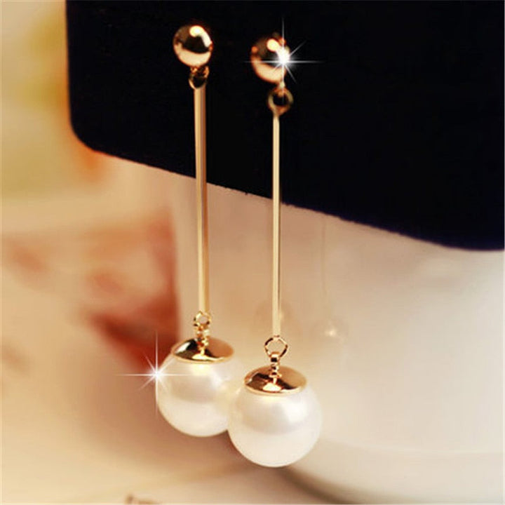 Exclusive Handcrafted Pearl Drop Earrings