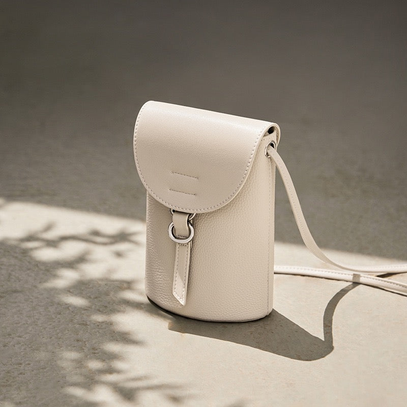 Genuine Leather Mini Crossbody Phone Bag