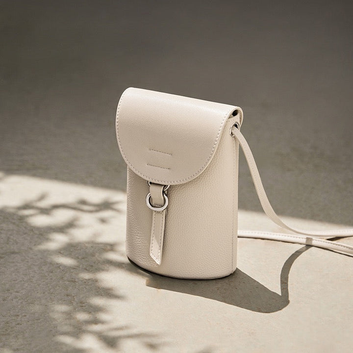 Genuine Leather Mini Crossbody Phone Bag