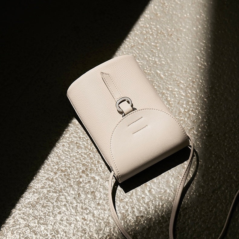 Genuine Leather Mini Crossbody Phone Bag