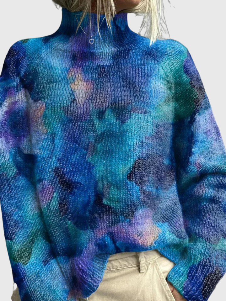 CAELIN KNITTED TURTLENECK SWEATER