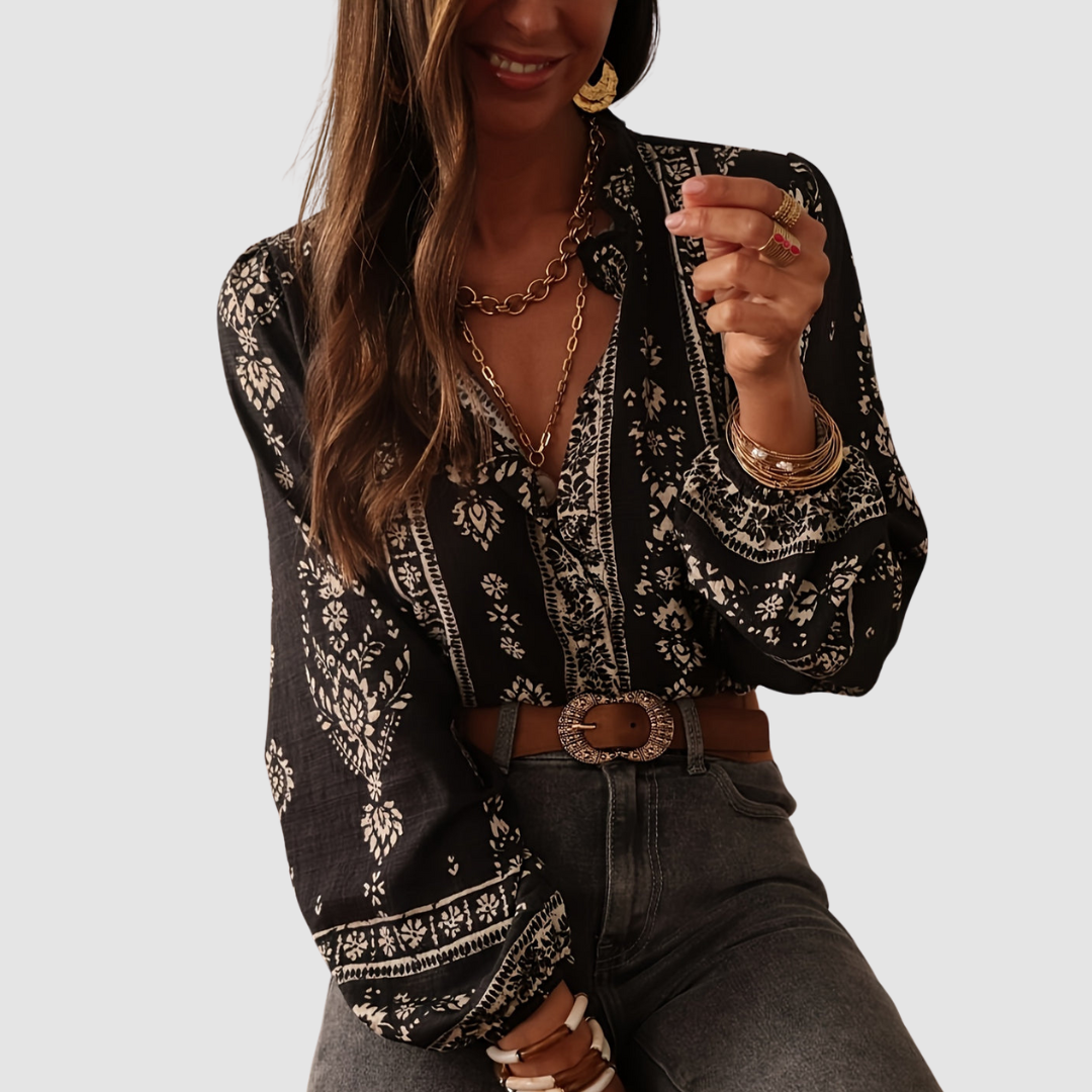 Jessica™ Chic breathable Boho blouse