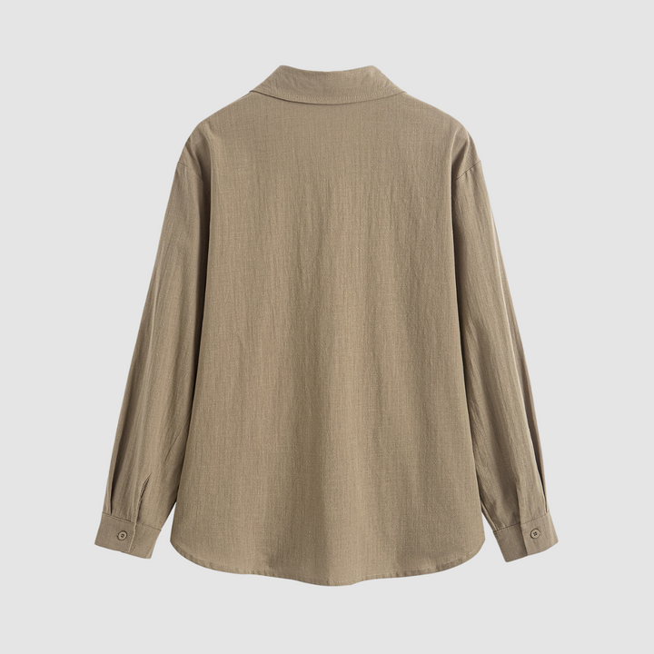 Noemi™ Soft classic pocket blouse