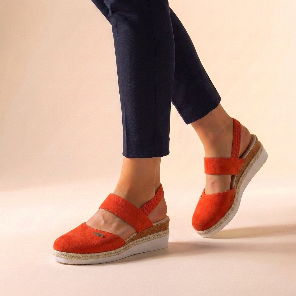 Soleil | Women's Comfort Fit Orthopedic Espadrille Platform Sandals