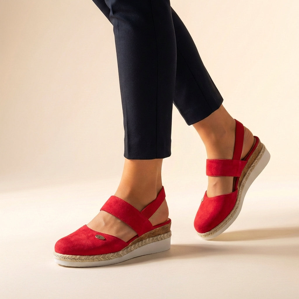 Soleil | Women's Comfort Fit Orthopedic Espadrille Platform Sandals