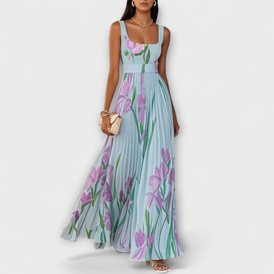 Violet | Floral Chiffon Prom Dress for Every Occasion