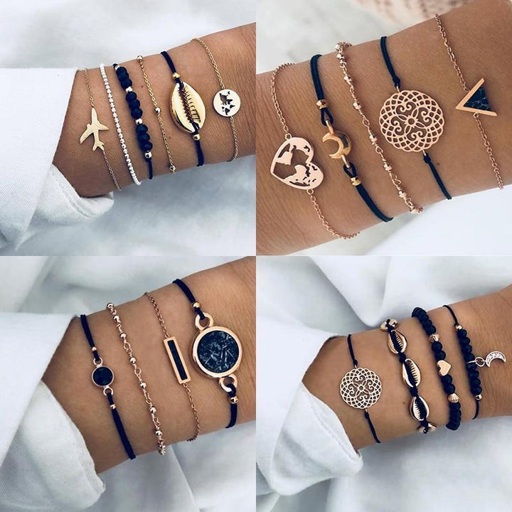 Exclusive Set of 5 Unique Premium Bracelets
