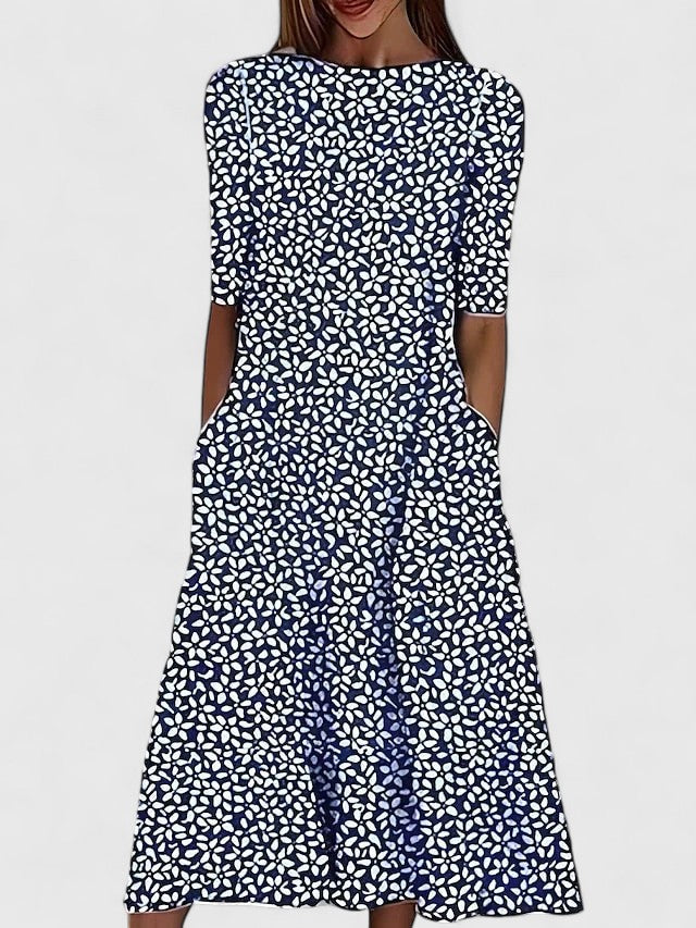 Sienna | Chic Midi Dress for Any Occasion